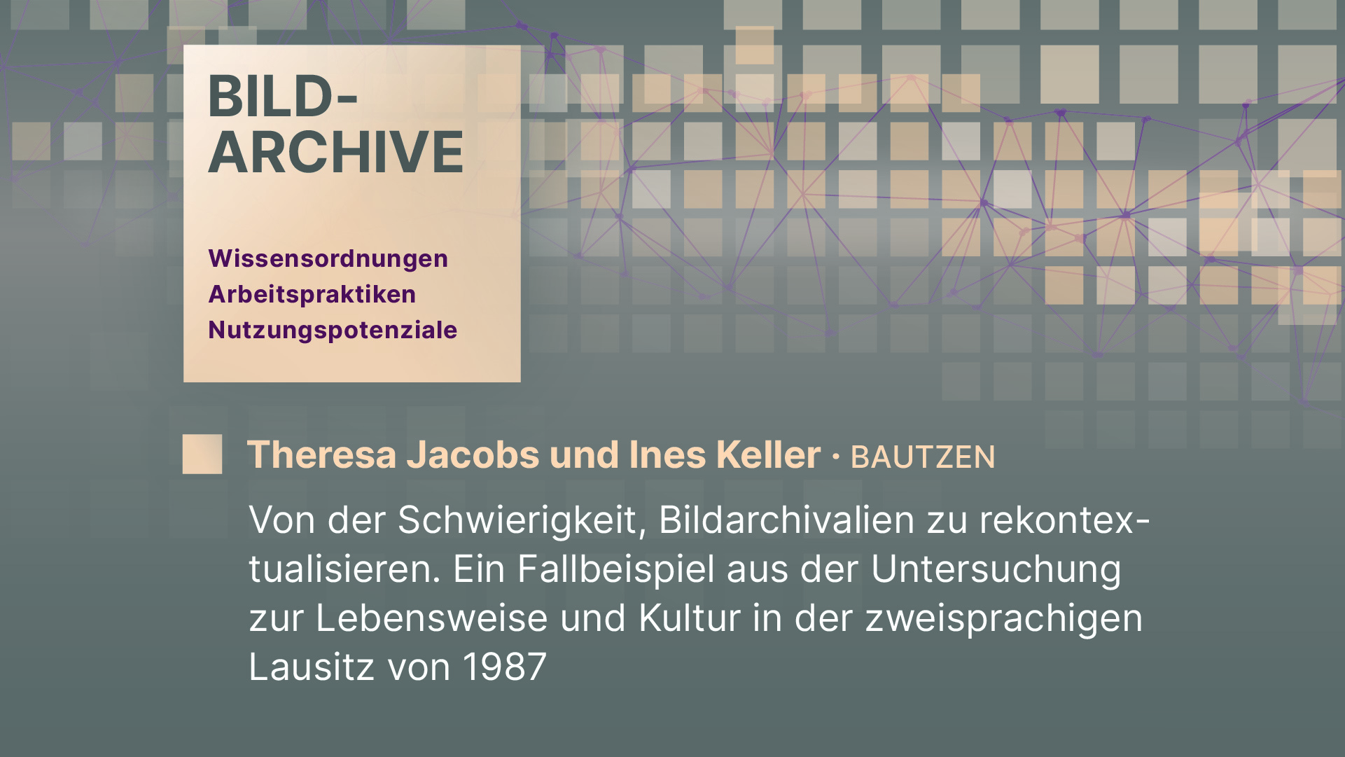 Theresa Jacobs und Ines Keller Bildarchive